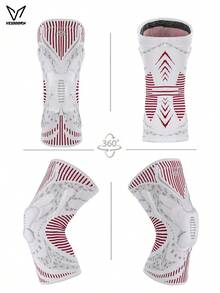 Veidoorn 1 Pc Professional Butterfly Knee, Protection Sports Knee Pads,Upgraded Spring ,For Indoor& Outdoor Sports, Cycling, Mountain Climbing, Running, Badminton, Basketball - Multicolor - View 9