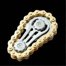 1pc New Chain Gear , Zinc Alloy Material, Transparent Box Packaging Easy To Carry, Suitable For Stress Relief, Office And Various Holiday Gifts - Multicolor - View 12