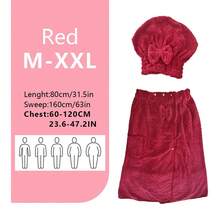 Juego de 2, Tamaños 80*210cm/80*160cm, 350Gsm, Falda de Baño Extra Grande + Gorro de Ducha de Princesa, Ajustable Adecuado para M-XXXXL, Falda de Baño Engrosada, Ideal para Uso Doméstico, Viajes, Sauna y Spa, Dimensiones 31.5*82.7In/31.5*63In. - Multicolor - Ver 13