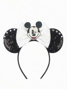 Disney 1件裝米奇與米妮波點蝴蝶結髮箍，結合經典米奇與米妮卡通元素，適合學校派對、角色扮演派對、Cosplay及主題樂園參訪，是各種場合的理想禮物，男女皆宜，適合角色扮演（如公主造型）、生日慶祝和聖誕派對 - 彩色 - 查看 7