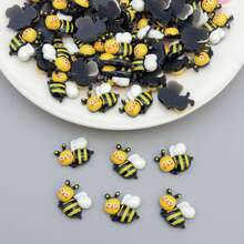 15pcs Assorted Original DIY Bee Pendant Set For Earrings, Keychains, Bracelets, Resin Craft Accessories Decoration Patch Material Kit (Aged 14+) - Multicolor - View 9