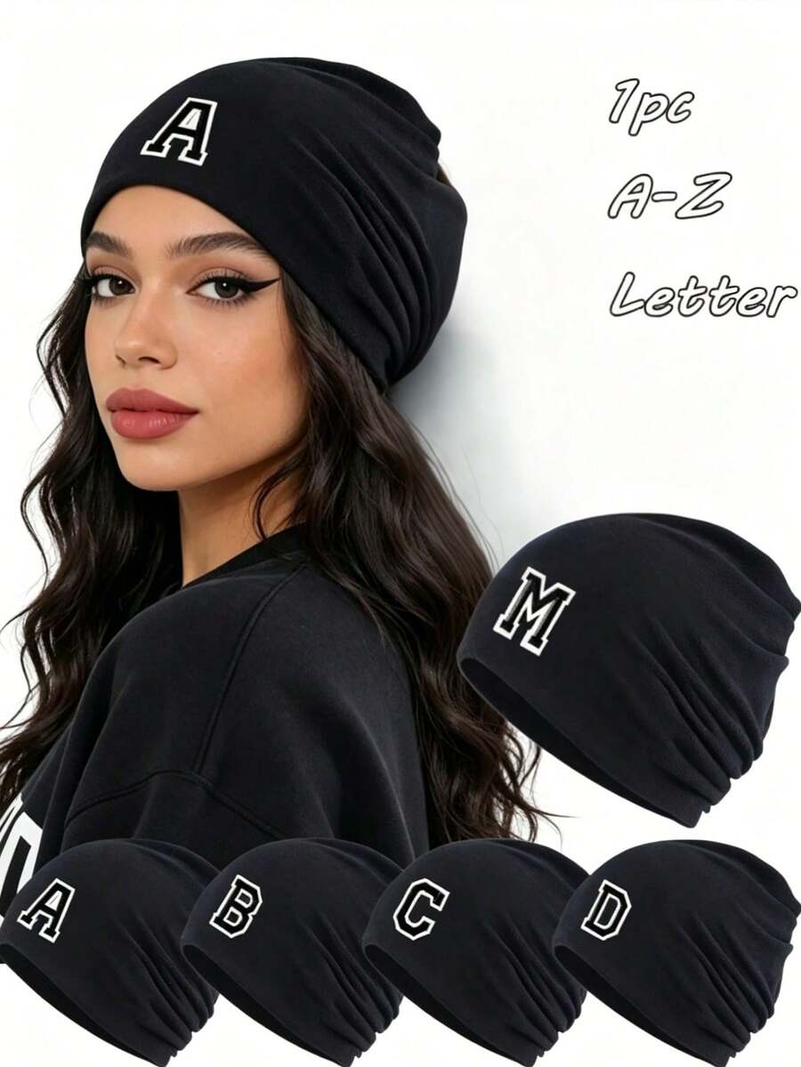 1pc Unisex Thin Loose Fit Cap, Women's Hat, Sports Cap, Beach Park Hat, Hip Hop Cap, Suitable For Spring, Autumn, Summer Daily Wear - Black - View 1