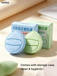 OEIEZ Candy Cloud 化妝蛋附收納盒,乾濕兩用,柔軟彈性,適合所有膚質,敏感肌友善,打造完美底妝 - 彩色 - 查看 8