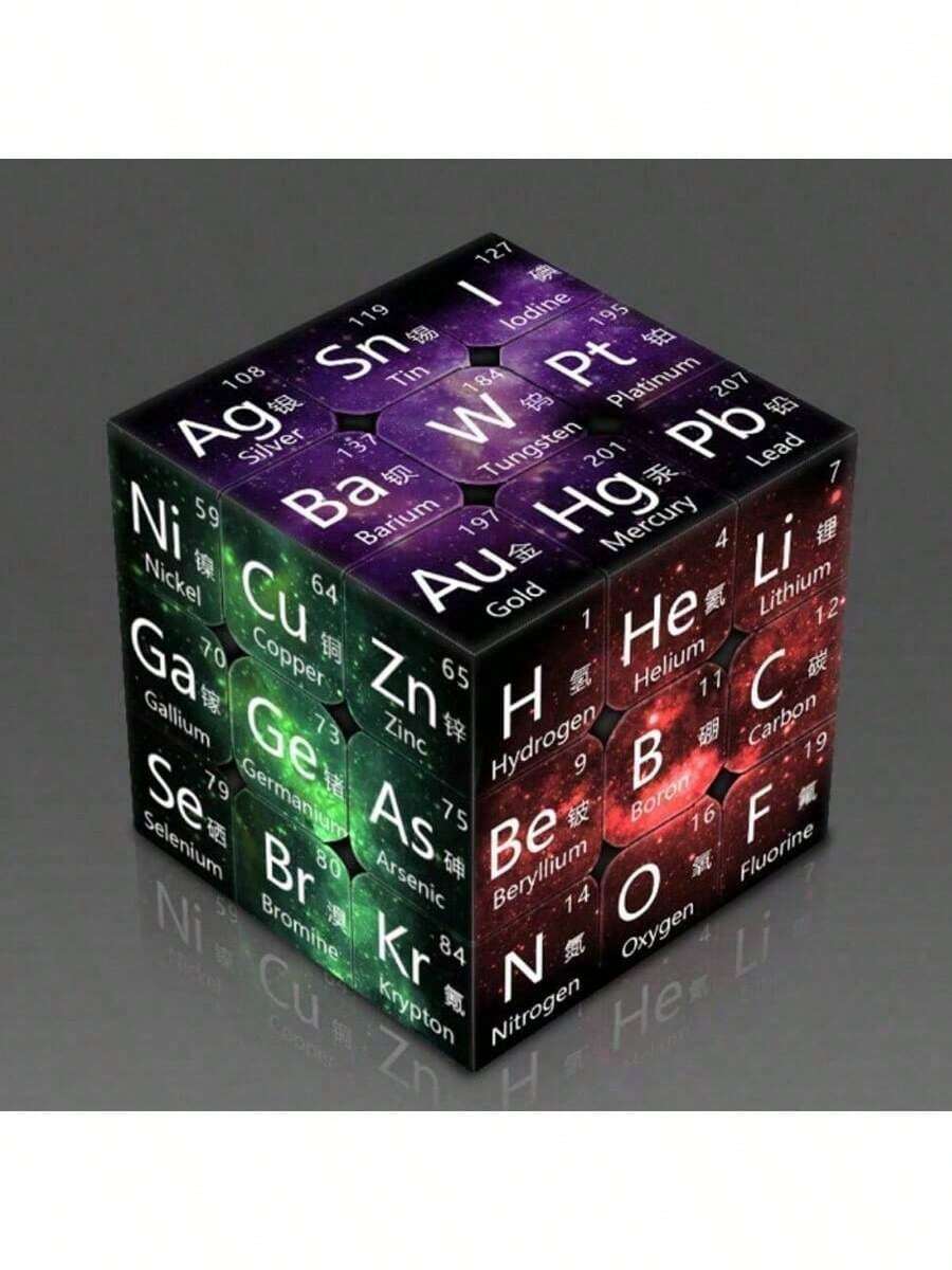 3x3x3 化學元素創意教育積木,適合學生與成人,返校季推薦 - A - 查看 1