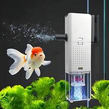 Filtro Interno 1000 L/h Para Pecera/acuario Hasta 350 Litros - Tipo de Enchufe A USA (110-127V) - Ver 1