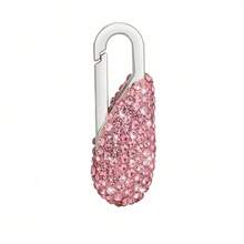 1pc Rhinestone Zipper Pull Replacement Suitable For Luggage Zipper, Backpack Zipper, Jacket Zipper Replacement And Repair, Simple And Lightweight One-Click Installation, Travel, Vacation, Daily Commute Essential, Wedding, Birthday, Party, Holiday Gift, Rhinestone Decoration, Beaded Artwork, Stone, Gemstone, Shiny Diamond, Room Interior Decoration, Valentine's Day, Music Festival - Multicolor - View 15