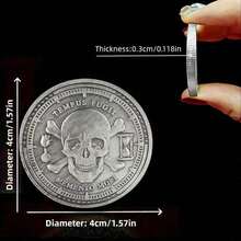 1/3Pcs Tree Of Life Spot Ancient Silvery Commemorative Coin Homeless Medal Three Dimensional Relief Coin Collection - View 7