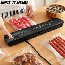 Kitchen Plastic Sealer & Sealing Machine - Black - View 6