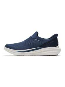 Skechers Men's SLADE Slip-On Athletic Casual Shoes, Mesh Walking Shoes 211375-NVY - Navy Blue - View 1