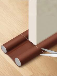 1 buah, Strip Segel Celah Pintu Kedap Suara, Kedap Angin, Kedap Panas, Kedap Serangga dan Kedap Debu, Strip Segel Kulit di Bagian Bawah Pintu - Satu-Ukuran - View 9