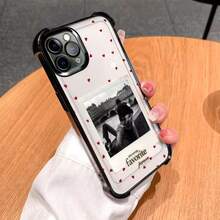 Funda de teléfono personalizable con nombre y fuente, carcasa blanda reforzada en 4 esquinas con electrochapado, resistente a caídas y arañazos, funda de teléfono atemporal, de moda, única, minimalista personalizada, compatible con Apple 17/17ProMax/17air/17Pro/16/16e/16Plus/16Pro/16ProMax/15/15Plus/15Pro/15ProMax/14/14Plus/14Pro/14ProMax/13/13Pro/13ProMax/12/12Pro/12ProMax/11/11Pro/11ProMax / S25Ultra S24Ultra / - Rosa - Ver 7
