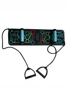 Foldable 24 In 1 Push Up Board Fitness Workout Train Gym Muscle Exercise Press - A - View 6