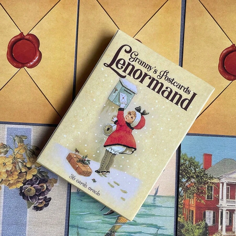 Grannys Postcards Lenormand Fairy Tale Style Cards 36-Card Lenormand Card Game - Lenormand - View 1