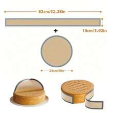 1 Set Reusable Silicone Baking Mat, High Temperature Resistant Non-Stick Pastry Baking Mat, Easy To Clean And Washable Kitchen Cooking Baking Accessory, Suitable For Oven Baking - Multicolor - View 8