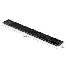 1pc Bar Drain Mat, Black Bar Mat, Coffee Bar Mat Soft Rubber Kitchen Heat-Insulating Mat, Draining Mat, Shock-Absorbing Anti-Vibration Mat, PVC Material, Coffee Machine Accessory, Kitchen Supplies, Non-Slip Cocktail Service Spill Mat For Bartending, Coffee Bar Mat Accessory For Home Kitchen, Coffee Utensil, Drying Mat - Black - View 15