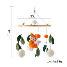 Sonajero Musical de Dinosaurio de Dibujos Animados para Bebés de 0 a 12 Meses, Juguete Colgante de Madera para Cuna, Decoración de Cuna, Ayuda para Dormir, Regalo - 5 - Ver 5