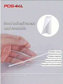 Anti-Cat Scratch Furniture Protector - Large Sofa Protector - Single-Sided Adhesive Tape - Transparent Corner Guard Device, Suitable For Furniture, Walls And Doors - 45*500cm - View 3