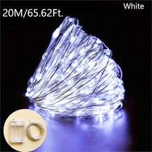 White Copper Wire Fairy String Lights, Flexible Lighting To Create Romantic Atmosphere, Home Decor Room Decor Wedding Party Holiday Decoration, Wedding Decor Birthday Graduation Decoration, Indoor Decorative Lights Suitable For Daily And Halloween Use - Copper Wire Lamp White Light - View 18