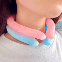 1pc Neck Cooling Ring, Ice Neck Cooling Ring, Ice Neck Cooling Ring For Refrigerator Cold Storage, Cool Neck Pillow, Ice Neck Ring, Summer Cooling Ring, Ice Neck Ring, PCM Cooling Ice Neck Ring, Gel Ice Cooling Ring, Ice Cooling Ring - Multicolor - View 3