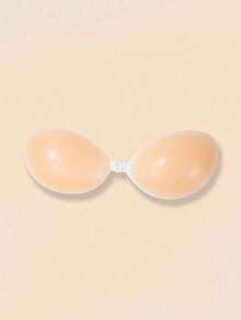 1 Pair Self-Adhesive Breast Lift Pads, Invisible Front-Closure Bra, Strapless And Wire-Free, Lift And Gather Breasts, Suitable For Revealing Outfits, Thin Seamless Design, Corrects Sagging And Nipple Show, Ideal For Daily Wear, Weddings, Beach - Multicolor - View 9