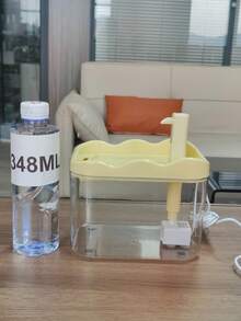 Air Mancur Minum Hewan Peliharaan 1,5L, Dispenser Air Kucing, Penyaringan Kotoran Otomatis, Pengoperasian Tenang, Cocok untuk Kucing dan Anjing Kecil dan Sedang, Air Mancur Minum Hewan Peliharaan USB, Adaptor Tidak Termasuk - 1,5 liter - View 9