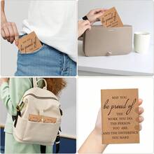 36pcs Bulk Thank You Gift Set, Pen, Notebook, Inspirational Keychain With Tote Bag, Employee, Colleague, Teacher, Volunteer Team Gift - Multicolor - View 5