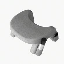 1 pieza Almohada de soporte para lectura en la cama con bolsillo lateral de almacenamiento, espuma suave ergonómica curva y multifunción - Multicolor - Ver 15