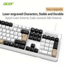 Acer 無線鍵盤滑鼠組 使用方便 靜音辦公 薄膜鍵盤 打字手感舒適 桌上型電腦專用鍵鼠 高顏值 - 查看 4