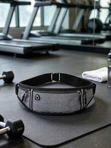 Unisex Ultra-Thin Waterproof Running Waist Bag, Running Belts With Built-In Expandable Multi-Zipper Independent Compartments, Side Reserved Earphone Cable Outlet, Breathable Sweat-Proof Waterproof Fabric, Lightweight No Burden Feeling, Suitable For Running, Fitness, Gym Training, Marathon Events, Outdoor Cycling, Mountain Hiking, Short Trips, Daily Commute And More, Unisex Multi-Functional Fitted Phone Storage Waist Bag - Multicolor - View 4