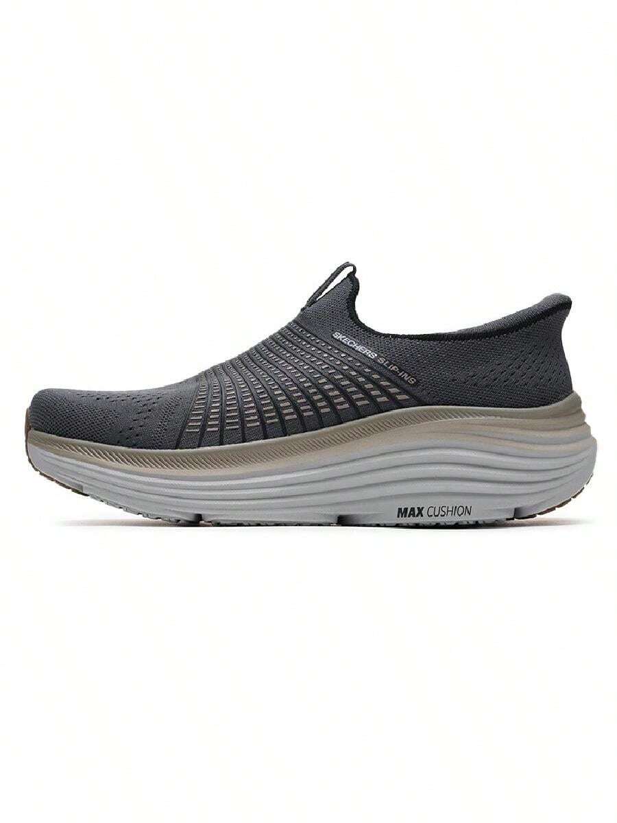 Skechers Men's Running Shoes MAX CUSHIONING ENDEAVOUR Breathable Casual Running Shoes 220612-CHAR - Charcoal Gray - View 1
