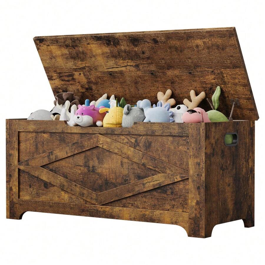 Storage Benches - Brown - View 1