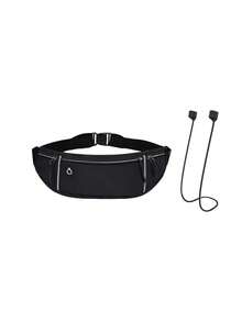 Unisex Ultra-Thin Waterproof Running Waist Bag, Running Belts With Built-In Expandable Multi-Zipper Independent Compartments, Side Reserved Earphone Cable Outlet, Breathable Sweat-Proof Waterproof Fabric, Lightweight No Burden Feeling, Suitable For Running, Fitness, Gym Training, Marathon Events, Outdoor Cycling, Mountain Hiking, Short Trips, Daily Commute And More, Unisex Multi-Functional Fitted Phone Storage Waist Bag - Multicolor - View 12