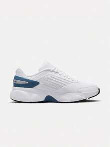 Men's JORDAN TRUNNER FLOW Low-Top Athletic Casual Shoes IO2091-100 - Blue and White - View 2