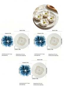 3D Poppy Flower Silicone Candle Mold, Resin Casting Mold, Suitable For DIY Handmade Aromatherapy Candles, Resin Crafts, Soap, Plaster, Clay, Ideal For Home Decor And Gift Making - Flower Mold - View 8