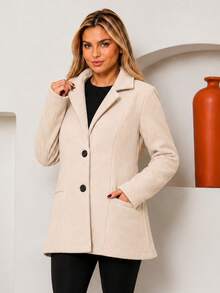Women Blazers - beige crema - Ver 1