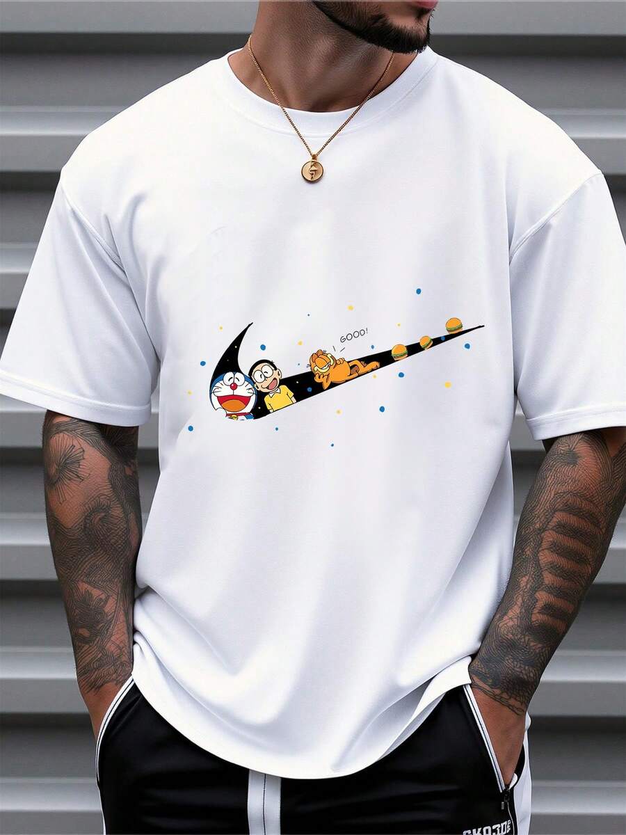 Men T-Shirts - 白色 - 查看 1