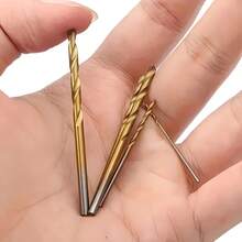 100/50pcs High Speed Steel Mini Drill Bit Set 1-3mm (1mm/1.5mm/2mm/2.5mm/3mm) Suitable For DIY Projects, Precision Straight Shank Compatible With Handheld Drills And Drill Presses, Designed For Enthusiasts - Drill Bit - View 5