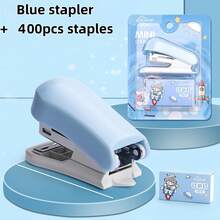 1pc Pink Mini Stapler Set,Back To School Essentials,Creative Gift For Thanksgiving, Christmas, Birthday Halloween Decoration,Back To School,School Supplies - Sets - View 8