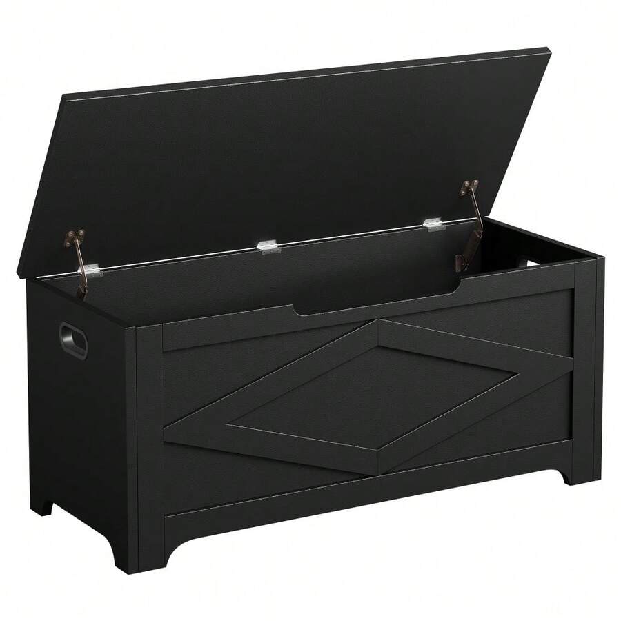 Storage Benches - Black - View 1