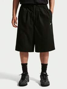 Nike Men's AS M NK CLUB STRAIGHT STRCH SH Woven Shorts IO3785-010 - Black - View 1