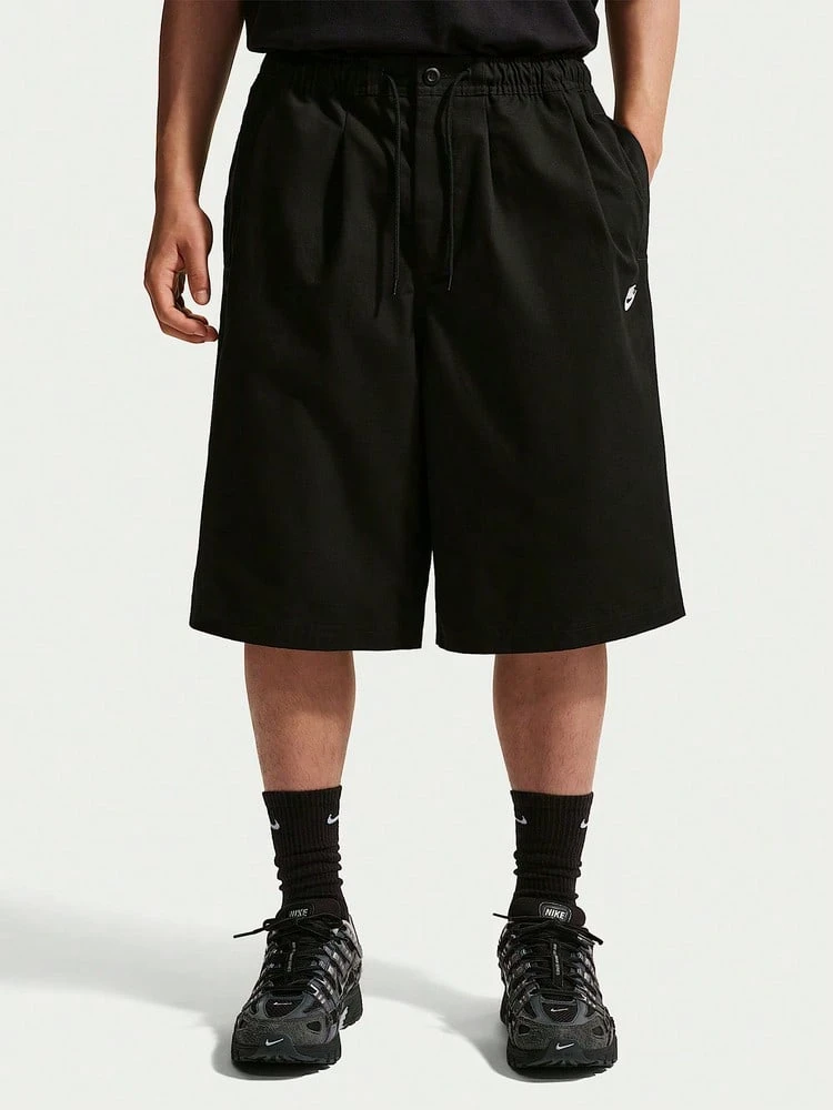 Nike Men's AS M NK CLUB STRAIGHT STRCH SH Woven Shorts IO3785-010 - Black - View 1