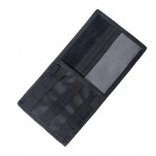 1 Pc Layered Multi-Grid Hook And Loop Oxford Fabric Car Sun Visor Driving Ticket Phone Storage Bag - Multicolor - View 12