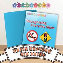 English Vocabulary Learning Flashcards, Early Recognition And Picture Word Practice Notebook, With Color And Shape Learning Pages - Card Learning - View 13