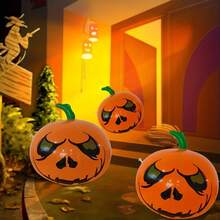 Tiup Besar Berbentuk Hantu Jahat, Dekorasi Halloween Tiup PVC Besar, Dekorasi Halaman Tiup Wajah Tengkorak Menakutkan untuk Pesta Halloween di Luar Ruangan, Taman, dan Halaman Rumput - MultiWarna - View 4