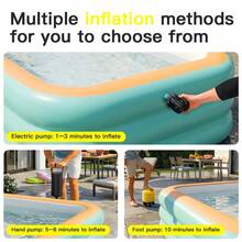1pc Inflatable Swimming Pool, Made Of Durable PVC Material, Indoor Outdoor Dual Use, Perfect For Family Gatherings, Summer Pool Parties, Ideal Holiday Gift For Families - A - View 7