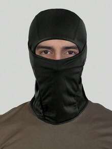 1pc Balaclava Windproof Cold-Proof Thermal Lined Warm Full Face Mask Head Cover Suitable For Motorcycle Travel Men Sports Riding Skiing Snowboard Hiking - Multicolor - View 6