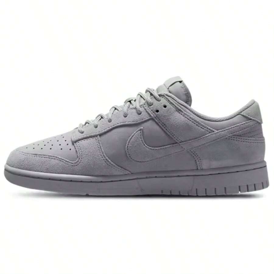Nike Dunk Low Retro Se Nubuck Men's Wolf Grey IB6651-002 | Court-To-Street Style, Iconic Silhouette - 灰色 - 查看 1