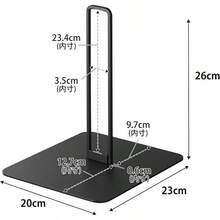 ペット用 ボトル給水器 スタンド S ブラック W20×D23×H26cm タワー tower 水飲み器 スタンド 高さ調節可 10010 - ブラック + S - チェックする 8