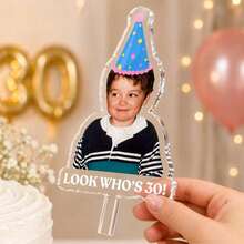 1-10pcs Personalized Character Photo Cake Toppers Customizable Character Design Cake Decoration For Birthday Wedding Family Gathering DIY Party - Multicolor - View 3