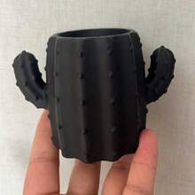 1pc Creative Multifunctional Fashionable Cute Cactus Pen Holder, Suitable For Students And Office, Can Also Be Used As Storage Box And Organizer - Multicolor - View 3